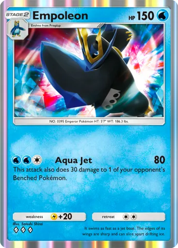 Empoleon (a2-037) card in Pokémon TCG Pocket