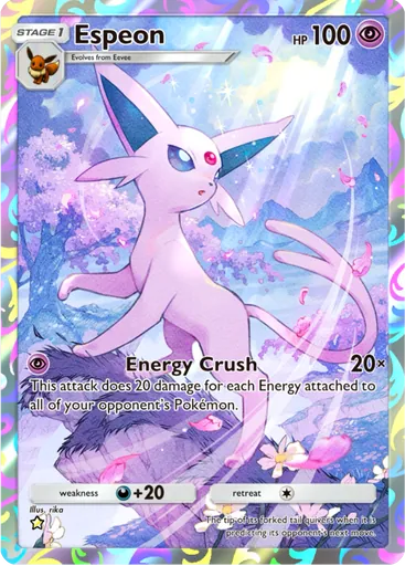 Espeon (a3b-075) card in Pokémon TCG Pocket