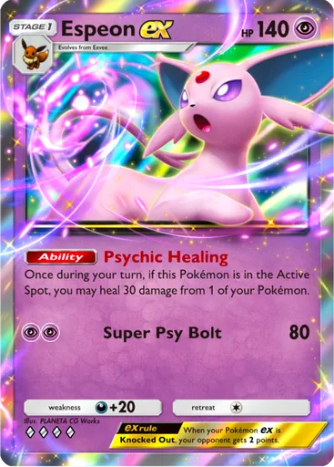 Espeon ex (a4-083) card in Pokémon TCG Pocket