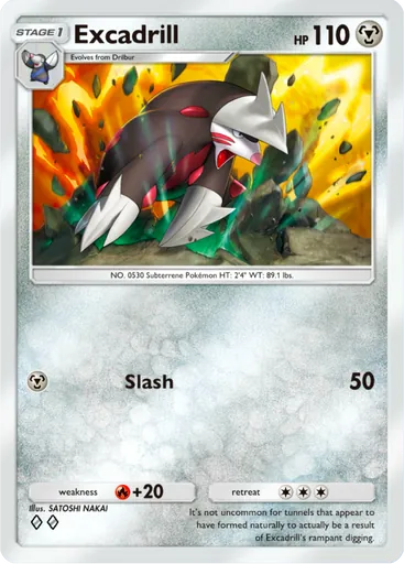 Excadrill (a3-119) card in Pokémon TCG Pocket