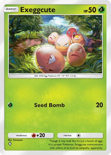 Exeggcute (a4b-011) card in Pokémon TCG Pocket
