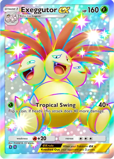 Exeggutor ex (a3-231) card in Pokémon TCG Pocket