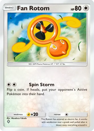 Fan Rotom (a2-142) card in Pokémon TCG Pocket