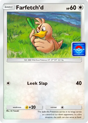 Farfetch'd (pa-062) card in Pokémon TCG Pocket