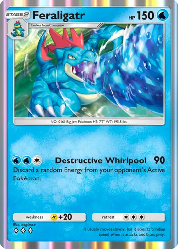 Feraligatr (a4-048) card in Pokémon TCG Pocket