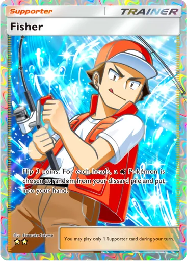 Fisher (a4-199) card in Pokémon TCG Pocket
