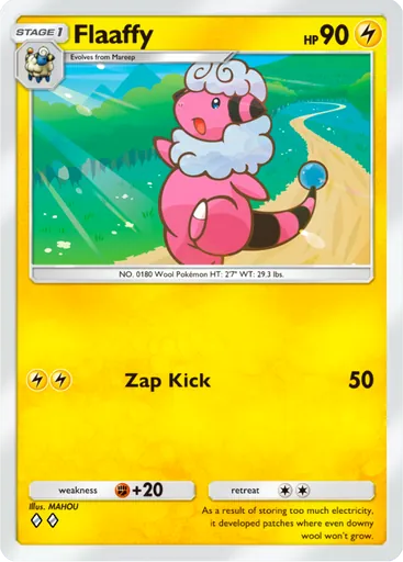 Flaaffy (a4-068) card in Pokémon TCG Pocket