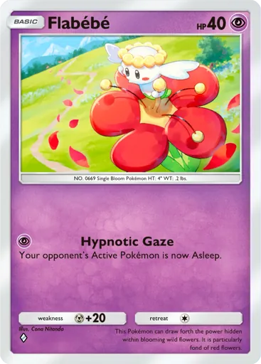 Flabébé (a1a-036) card in Pokémon TCG Pocket