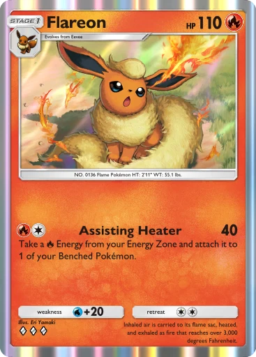 Flareon (a4b-064) card in Pokémon TCG Pocket