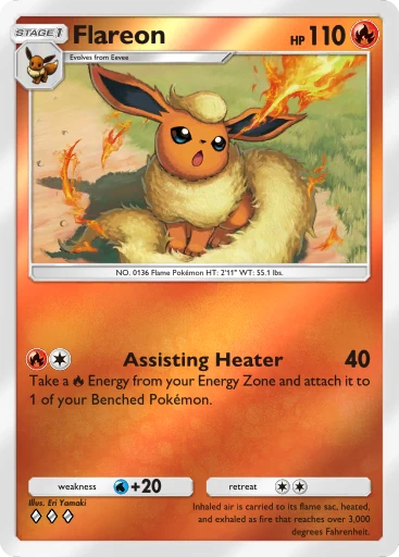Flareon (a4b-065) card in Pokémon TCG Pocket