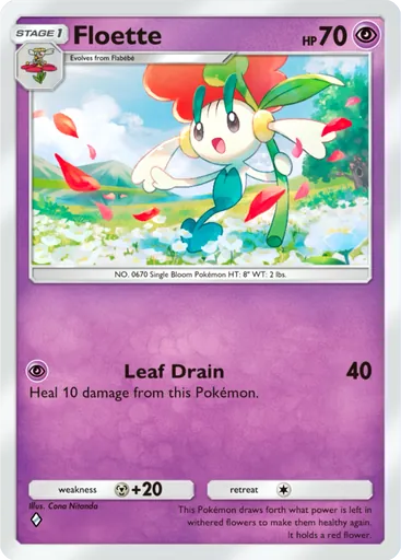 Floette (a1a-037) card in Pokémon TCG Pocket