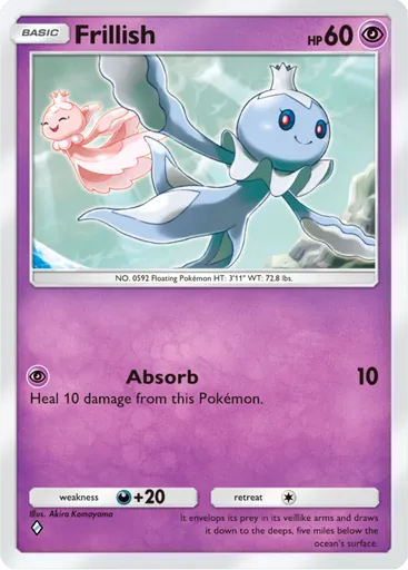 Frillish (a4a-038) card in Pokémon TCG Pocket