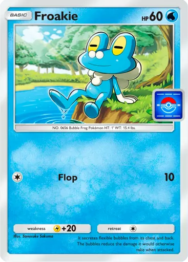 Froakie (pa-061) card in Pokémon TCG Pocket