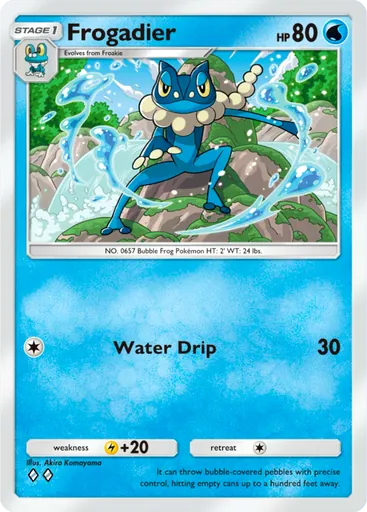 Frogadier (a1-088) card in Pokémon TCG Pocket