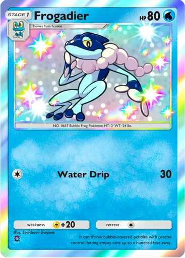 Frogadier (a3a-092) card in Pokémon TCG Pocket