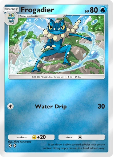 Frogadier (a4b-113) card in Pokémon TCG Pocket