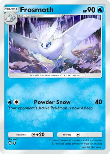 Frosmoth (a1-093) card in Pokémon TCG Pocket