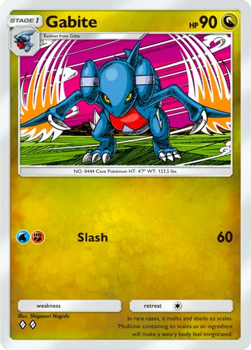 Gabite (a2-122) card in Pokémon TCG Pocket