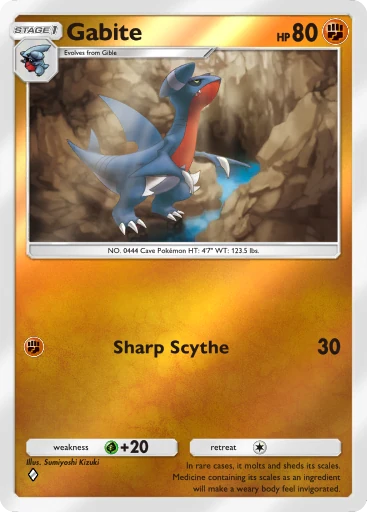 Gabite (a4b-208) card in Pokémon TCG Pocket