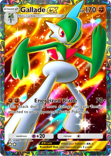Gallade ex (a2-185) card in Pokémon TCG Pocket
