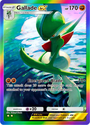 Gallade ex (a2-200) card in Pokémon TCG Pocket