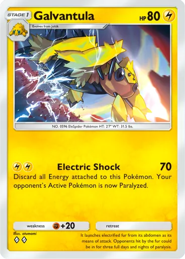 Galvantula (a3b-027) card in Pokémon TCG Pocket