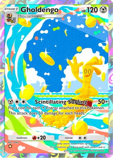 Gholdengo (a2b-077) card in Pokémon TCG Pocket