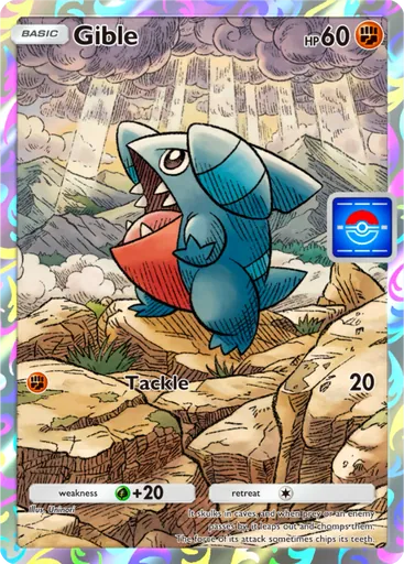 Gible (pa-046) card in Pokémon TCG Pocket