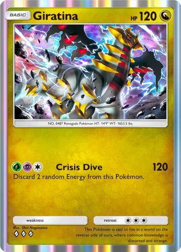 Giratina (a2a-061) card in Pokémon TCG Pocket