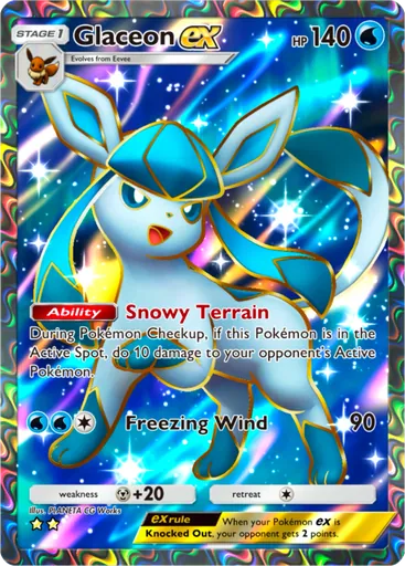 Glaceon ex (a2a-083) card in Pokémon TCG Pocket