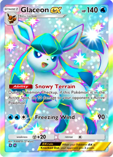 Glaceon ex (a4-235) card in Pokémon TCG Pocket