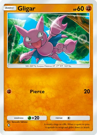 Gligar (a2-083) card in Pokémon TCG Pocket