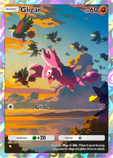 Gligar (a4-176) card in Pokémon TCG Pocket