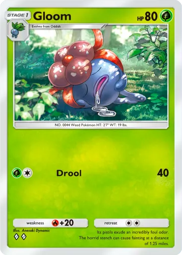 Gloom (a1-012) card in Pokémon TCG Pocket