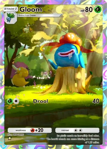 Gloom (a1-228) card in Pokémon TCG Pocket