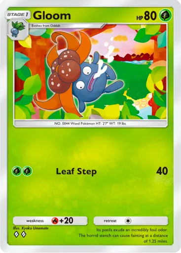 Gloom (a4-002) card in Pokémon TCG Pocket