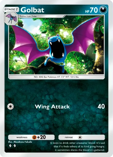 Golbat (a1-173) card in Pokémon TCG Pocket