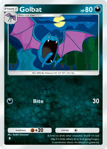 Golbat (a2a-049) card in Pokémon TCG Pocket