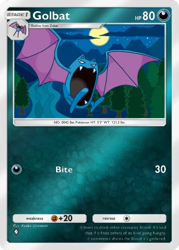 Golbat (a4b-229) card in Pokémon TCG Pocket