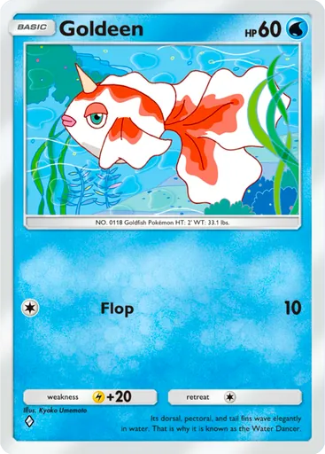 Goldeen (a1-072) card in Pokémon TCG Pocket