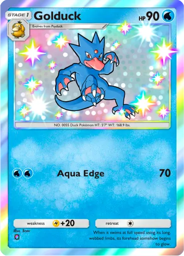 Golduck (a4a-094) card in Pokémon TCG Pocket