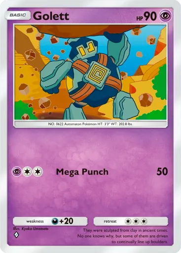 Golett (a1-135) card in Pokémon TCG Pocket