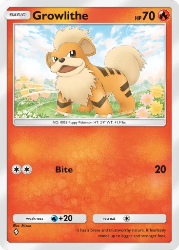 Growlithe (a4b-061) card in Pokémon TCG Pocket