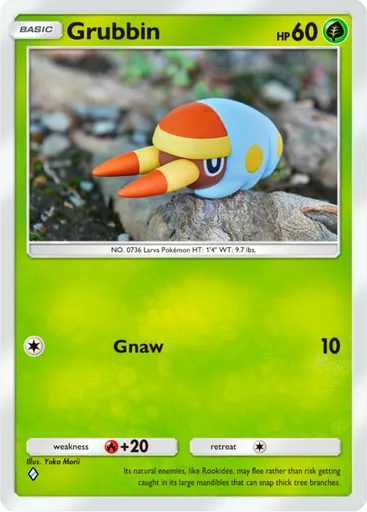 Grubbin (a3-013) card in Pokémon TCG Pocket