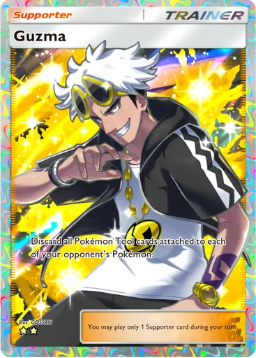 Guzma (a3-193) card in Pokémon TCG Pocket