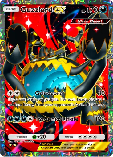 Guzzlord ex (a3a-079) card in Pokémon TCG Pocket