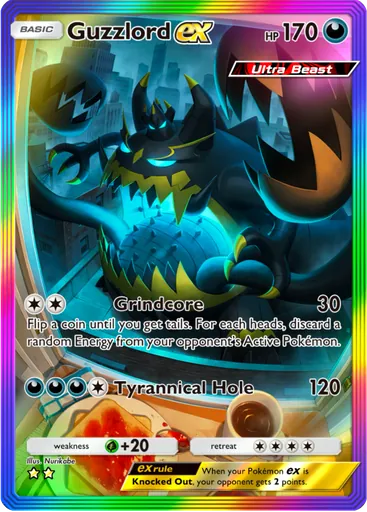 Guzzlord ex (a3a-086) card in Pokémon TCG Pocket