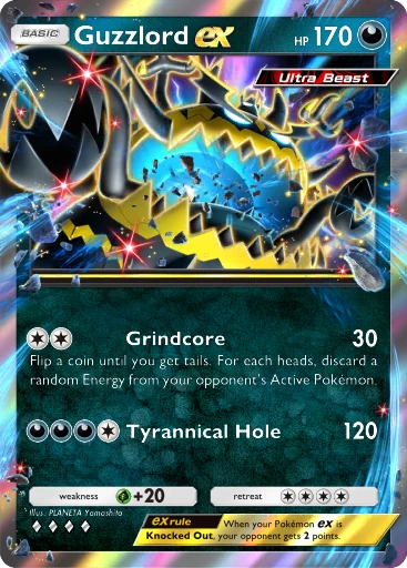 Guzzlord ex (a4b-248) card in Pokémon TCG Pocket