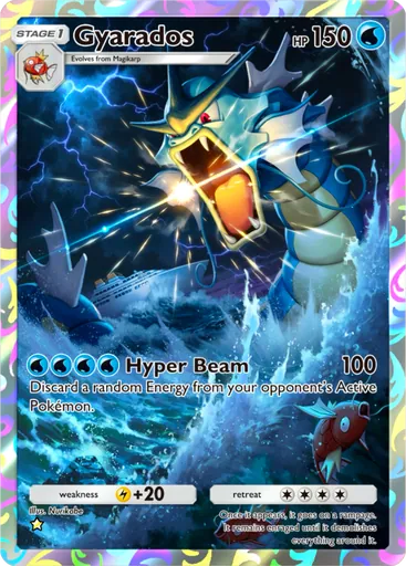 Gyarados (a1-233) card in Pokémon TCG Pocket