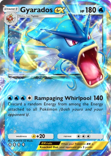 Gyarados ex (a4b-098) card in Pokémon TCG Pocket